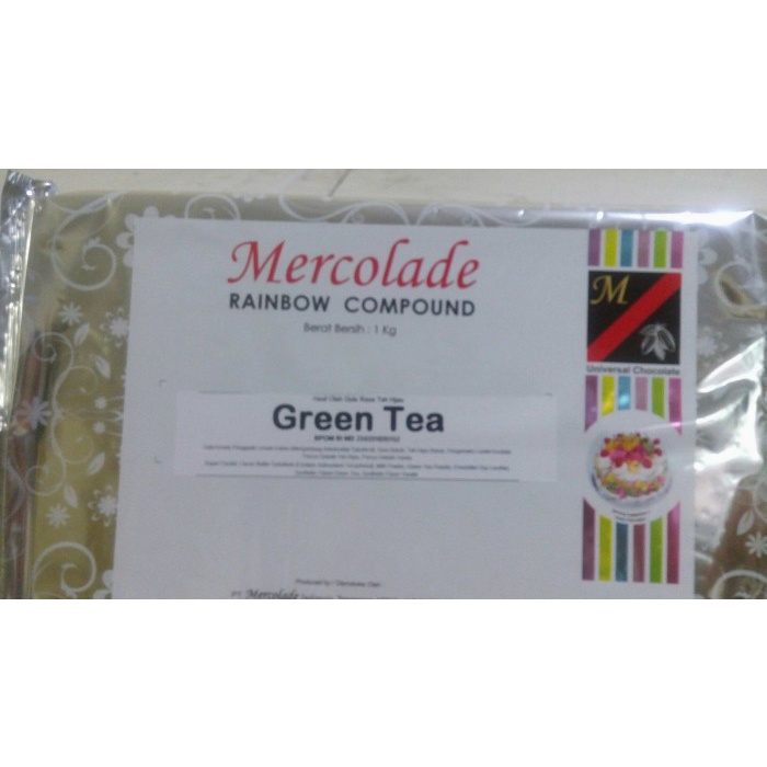 

Siap Kirim Coklat Compound Mercolade Greentea 1Kg