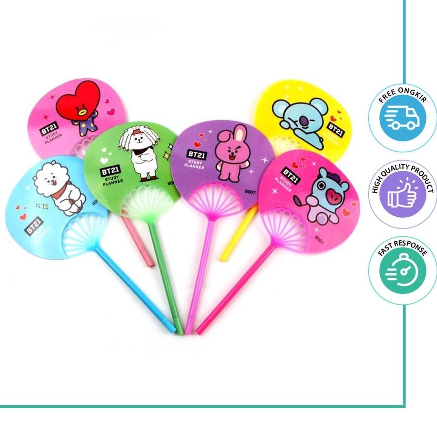 

Pulpen / 12pcs Pulpen gel Kipas / Pulpen Fancy / Pulpen Karakter - BT21