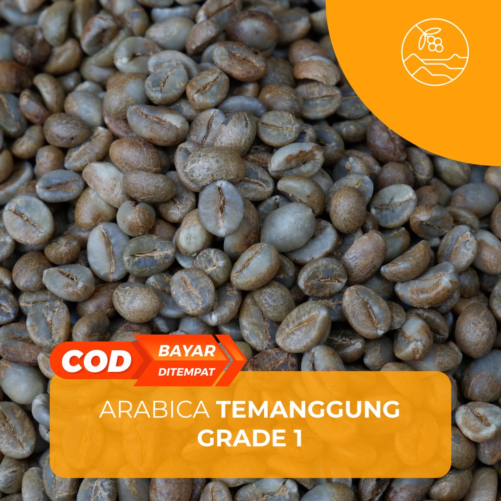 

Green Bean Arabica / Biji Kopi Arabica Temanggung Sumbing