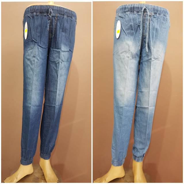 YULI - CELANA JEANS JOGGER WANITA B-TWO