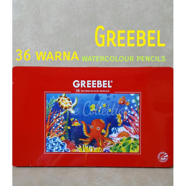 

Baru! Atk89Gb 2In1 Pensil + Cat Air 36 Warna Kaleng Watercolour Greebel 2736 Terpercaya
