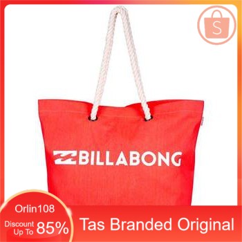 ORIGINAL - BILLABONG Tas Totebag Wanita Kanvas Australia Brand