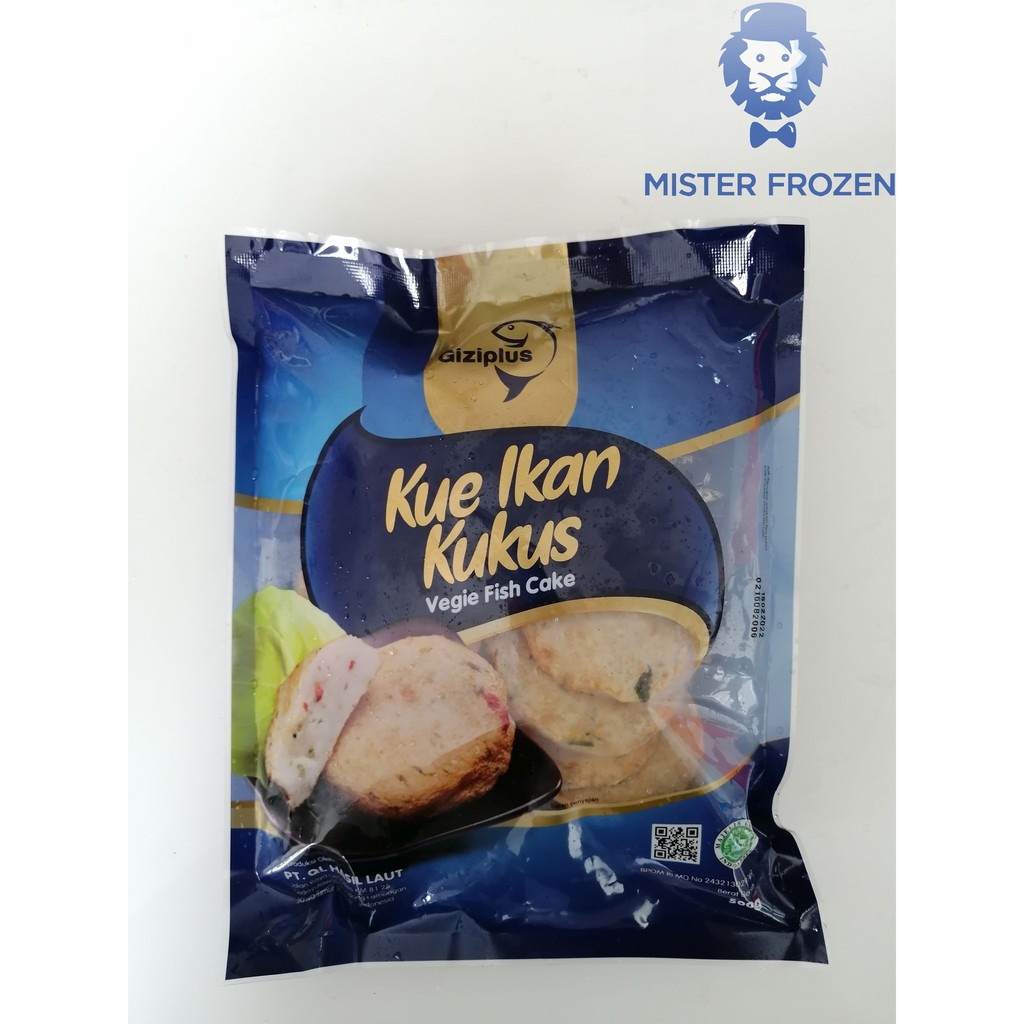 Kue Ikan Kukus Vegie Fish Cake Giziplus 500gr Shopee Indonesia