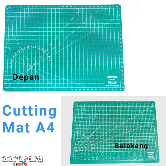 

Ready Oke] Cutting Mat Double Side Ukuran A4