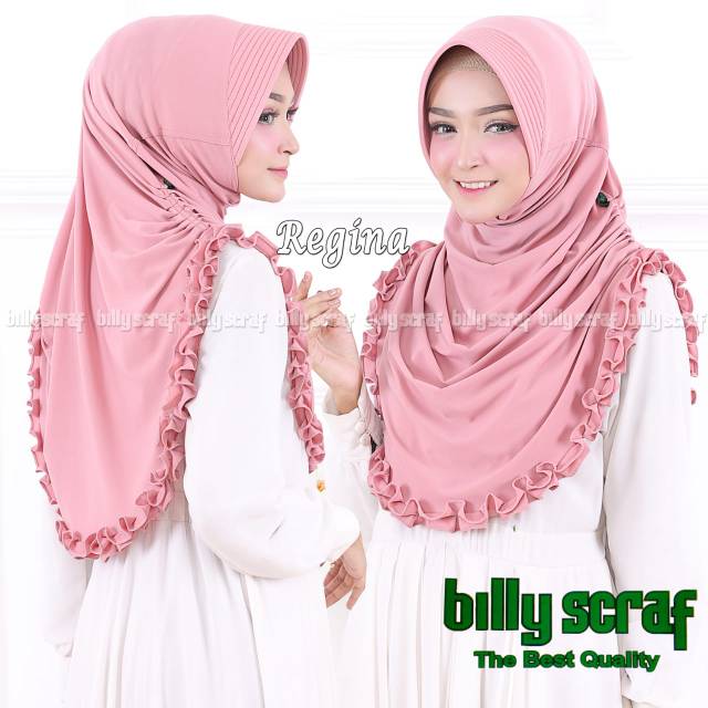 Jilbab/hijab instan terbaru billy scraff regina/dina_fashion_27