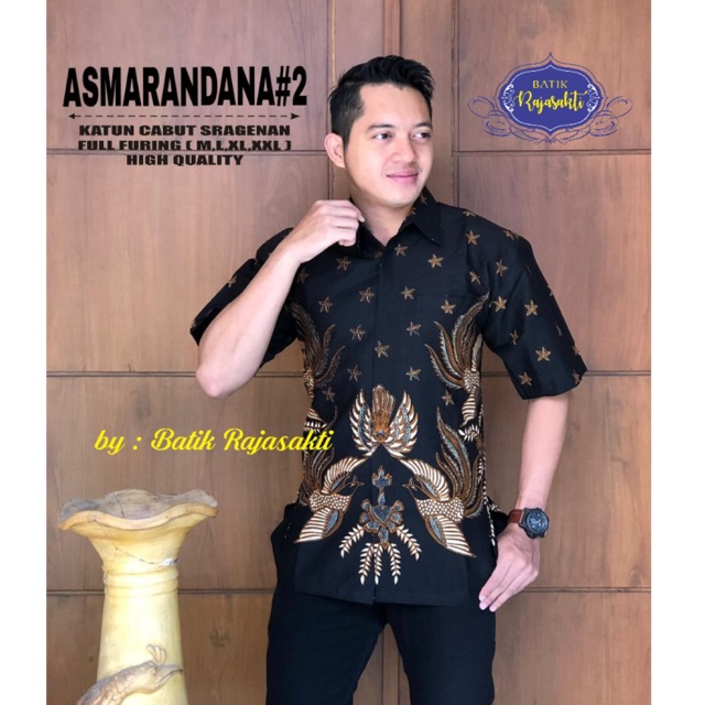 Batik ASMARANDANA #2 Katun Cabut Sragenan Full Furing Termurah