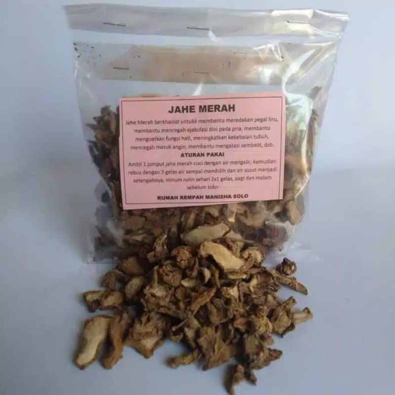 

Jahe Merah Kering 100gr