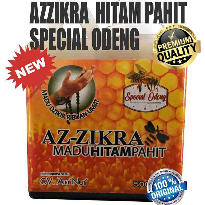 

PROMO Madu Hitam Pahit Az Zikra Azzikra Adz Dzikra Asli / Original