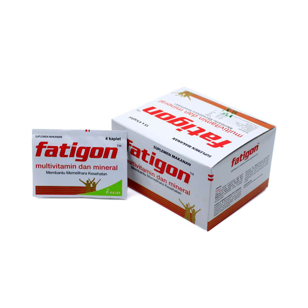 [ECER] Fatigon Multivitamin &amp; Mineral 1 Strip 6 Kapsul