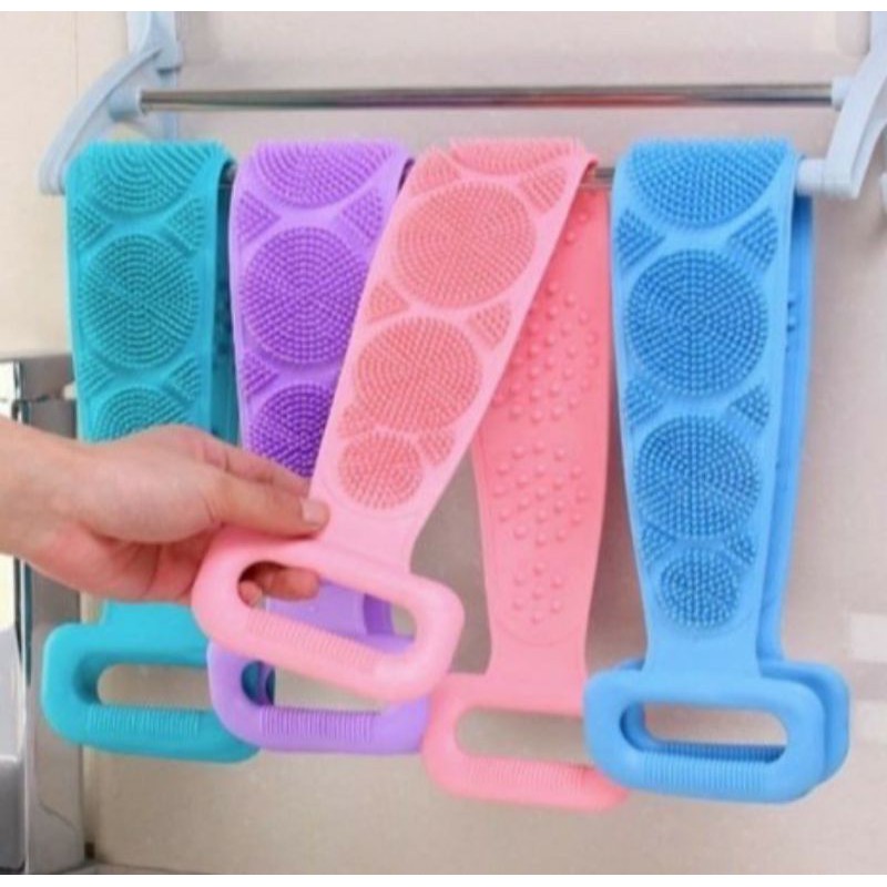Bath Scrub Silicone Body Pembersih Daki gosokan badan
