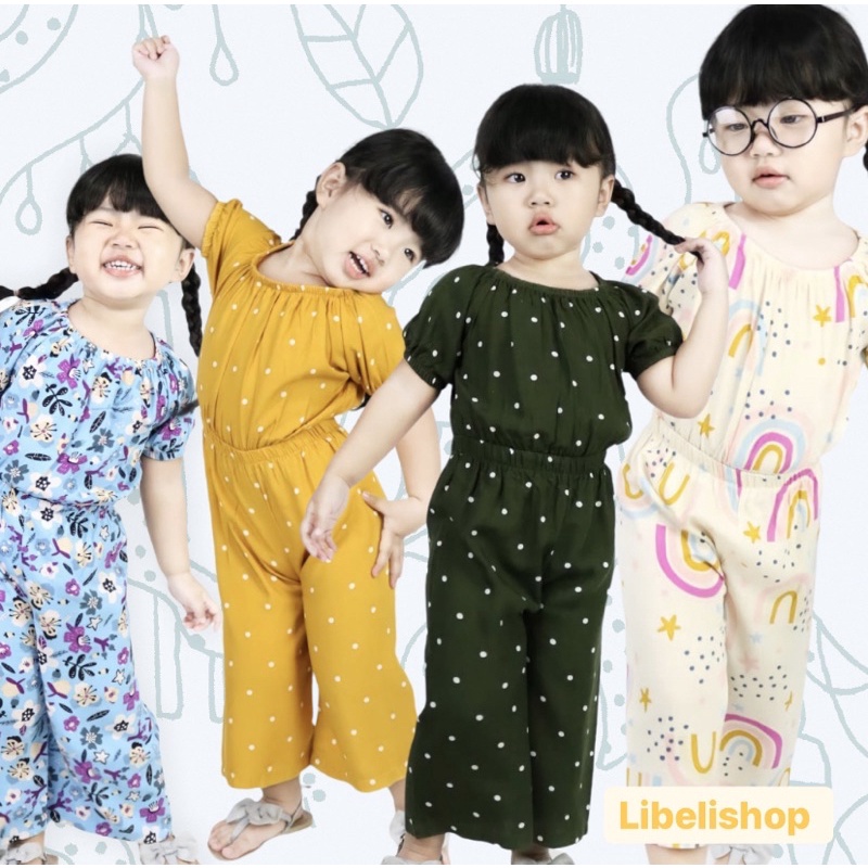 Jual Jumpsuit Anak Panjang 14Thn / Jumpsuit Dayana By Mybeekids