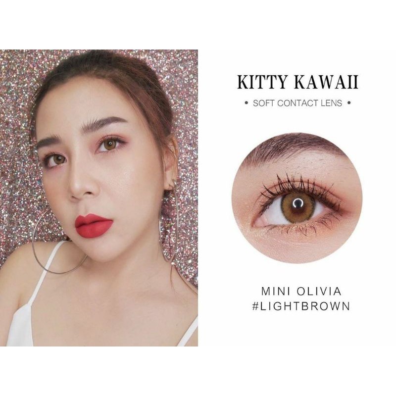 SOFTLENS MINI OLIVIA ( KITTY KAWAII ) I-DOL ROZE