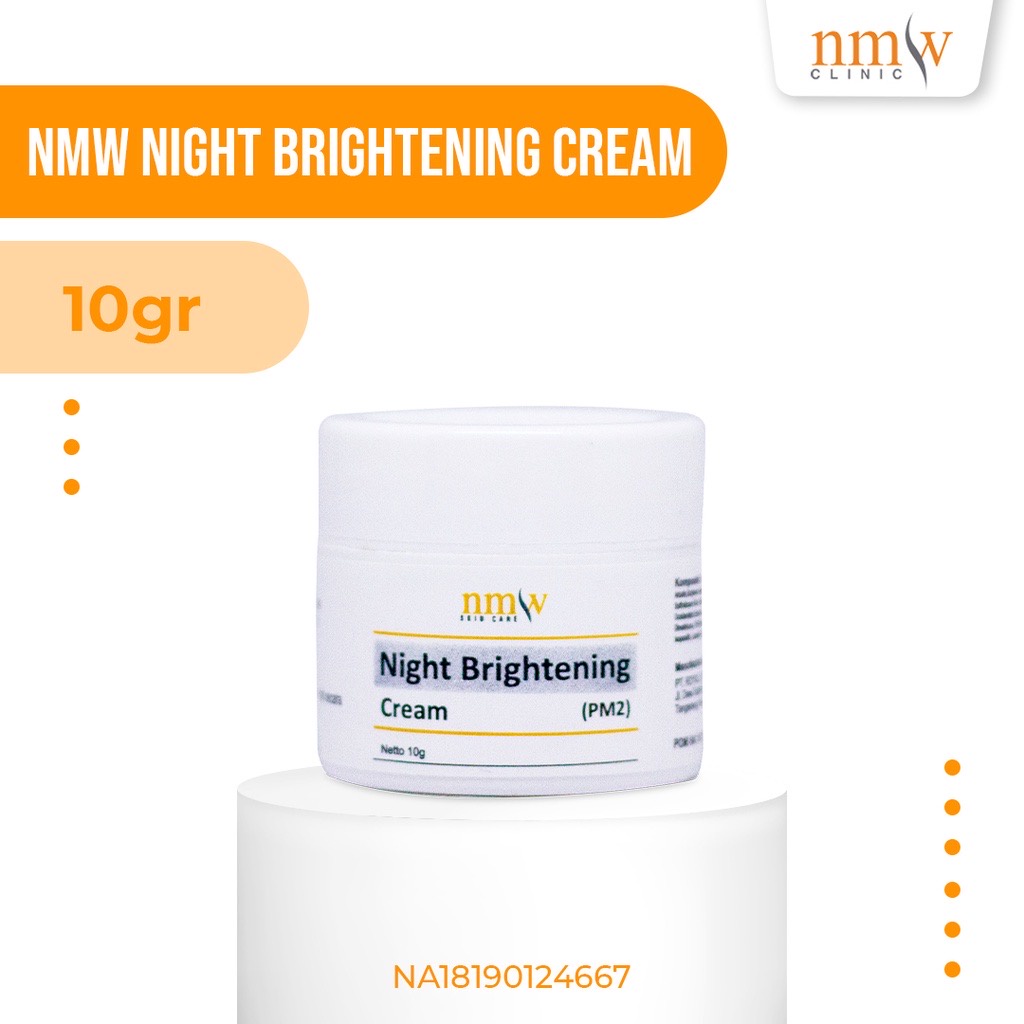 NMW Night Brightening Cream / Pm2 - 10Gr