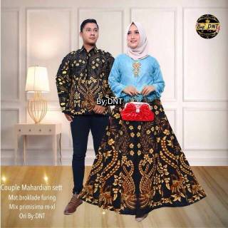  gamis  batik  couple kebaya couple modern  brukat Mahardian 