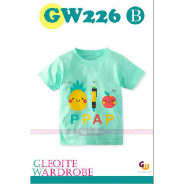 Tshirt/Kaos Anak Pendek GW 226