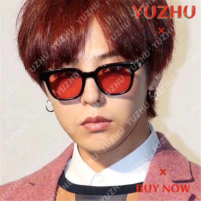 (YUZHU) Bayar di Tempat Korean Fashion Candy Color Kacamata Hitam Wanita/Pria GD Design Small Sunglasses