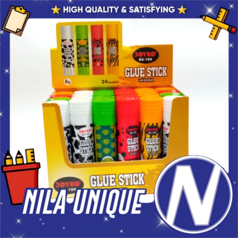 

GLUE STUCK / LEM STIK /LEM ROLL / LEM BATANGAN JOYKO GS-104 (HARGA SATUAN)