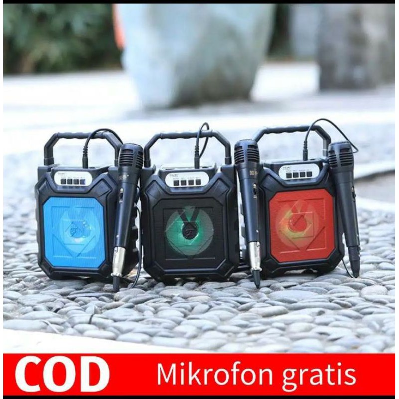 SPEAKER BLUETOOTH PLUS MIC YD668 WIRELESS SPEAKER FREE MICC