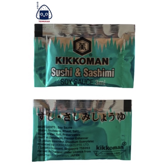 

Kikkoman Sachet Satuan Sushi Shoyu Sauce (10 pcs)