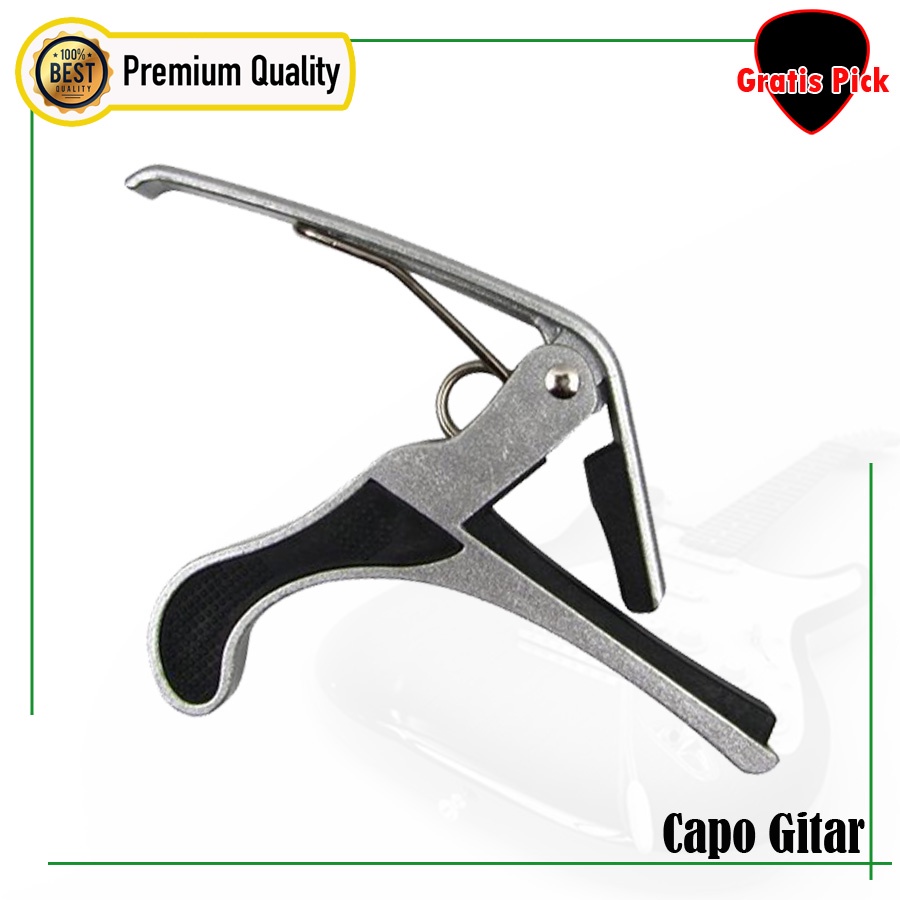 Capo Gitar Akustik Classic Besi Import Berkualitas Kapo Alloy Guitar