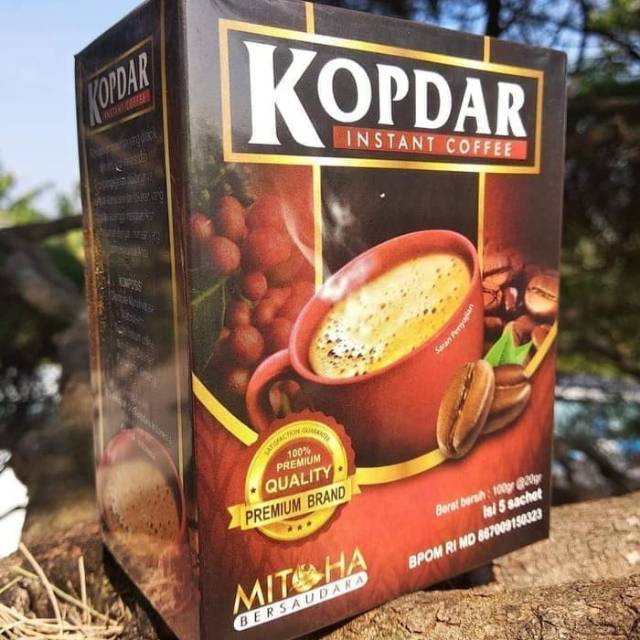 

KOPI KOPDAR INSTANT COFFEE /KOPI STAMINA PRIA 5 SACHETS