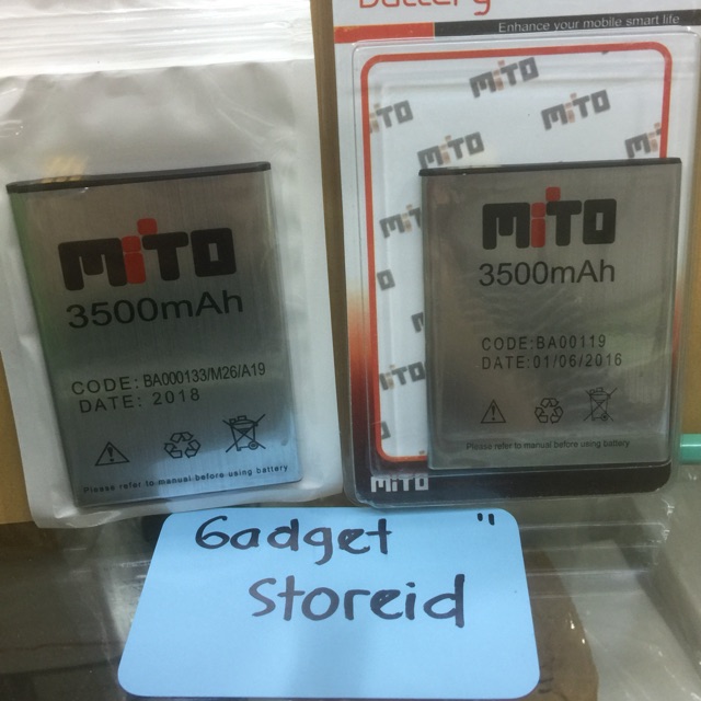 baterai mito ba 00133 Mito A19