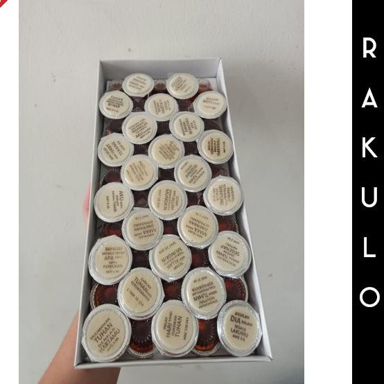 

Anggur Perjamuan Kudus Cup dan Hosti Roti Ayat Kemasan isi 10 pcs