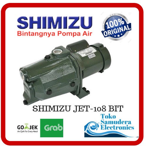 Mesin Pompa Air Shimizu Jet 108 BIT Semi Jet Pump - SHIMIZU JET108BIT