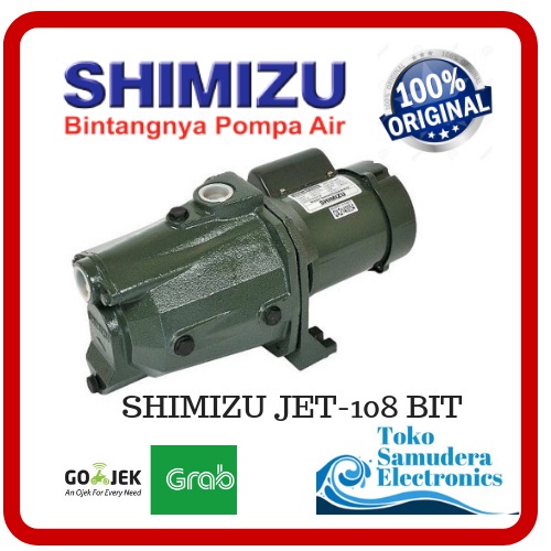 MESIN POMPA AIR SHIMIZU JET 108 BIT SEMI JET PUMP - SHIMIZU JET108BIT