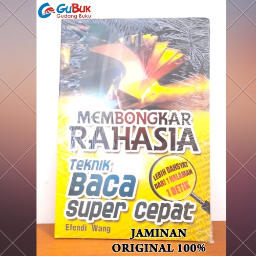 Buku Membongkar Rahasia Teknik Baca Super Cepat