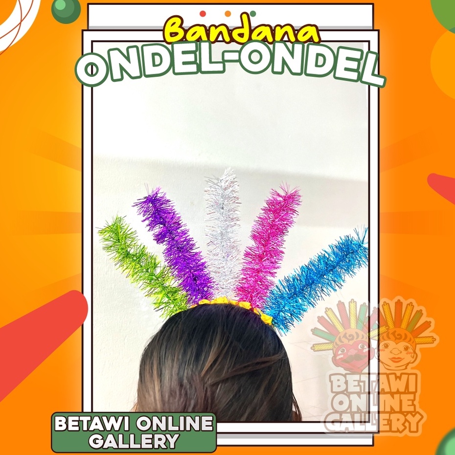 Bandana Ondel - Ondel / Bando Ondel - Ondel