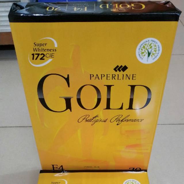 Kertas HVS F4 PAPERLINE GOLD ( PPG ) 70 GSM