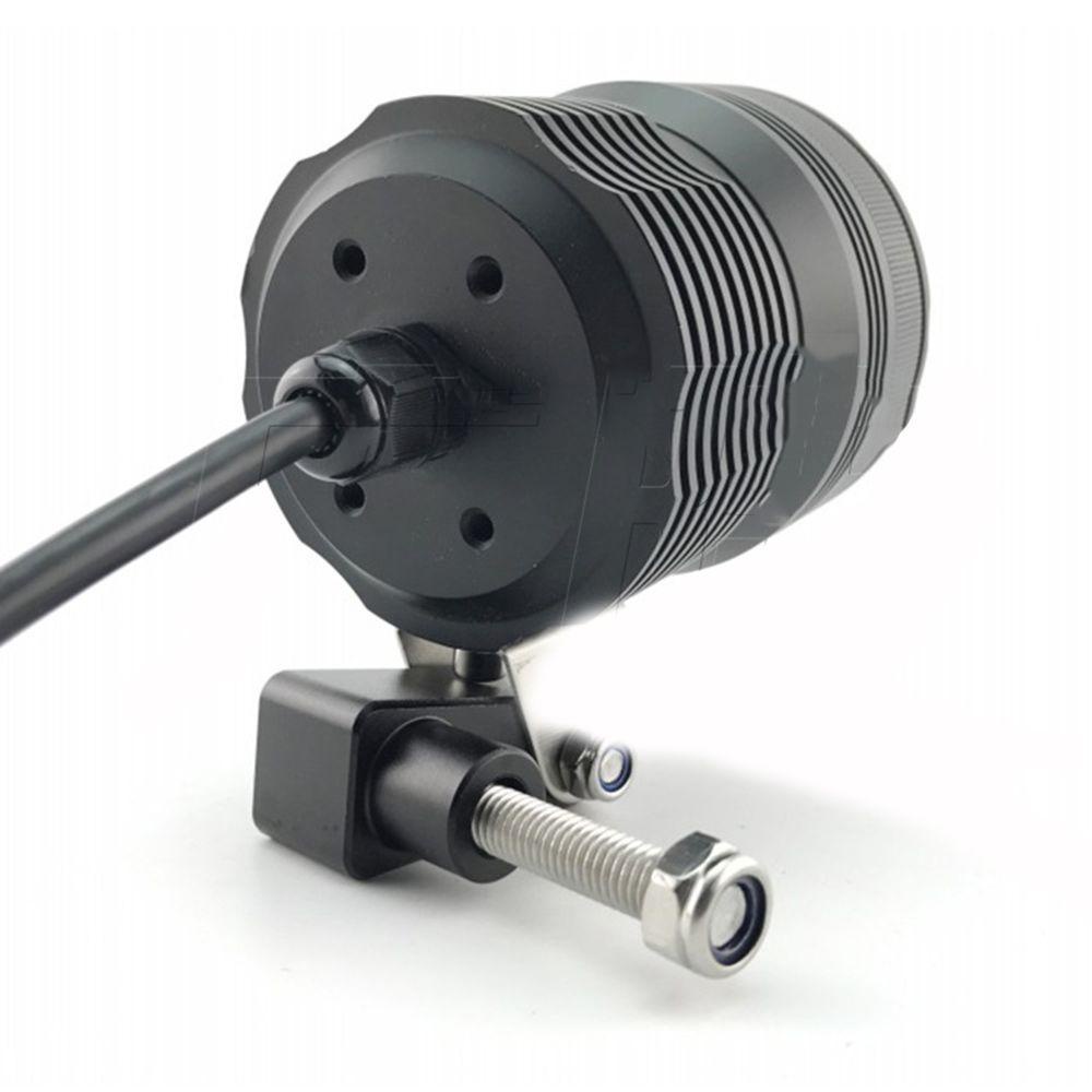 Preva 2Pcs Headlight Clamp Alat Motor Lampu Kabut Mount Expand stents Tube Clamp