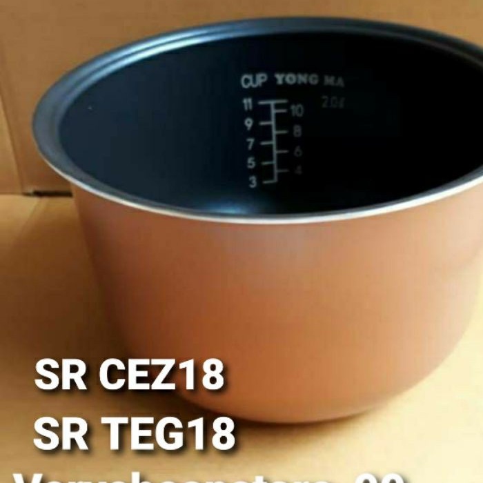 Panci Magic com Persamaan panasonic SR-TEG 18