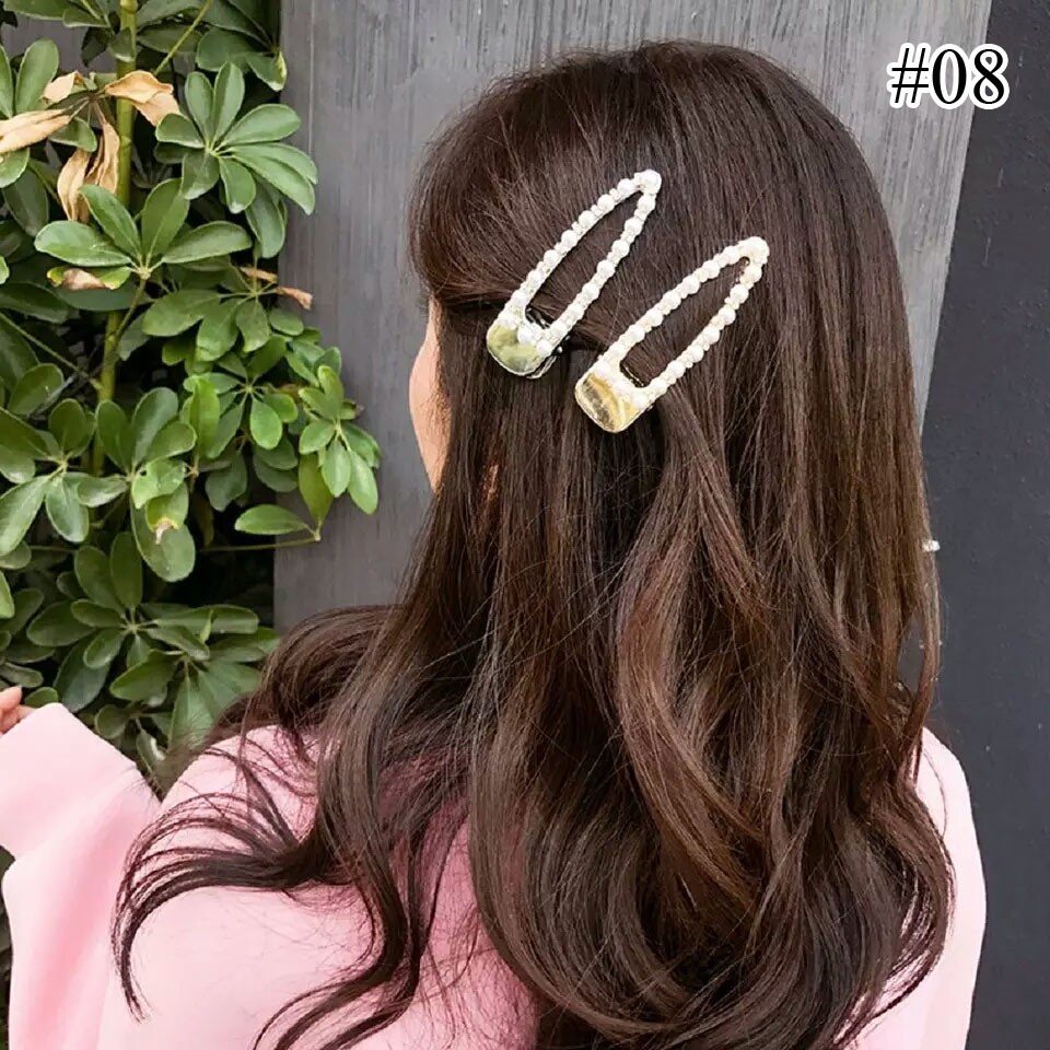 Jepit rambut korea mutiara best seller #343