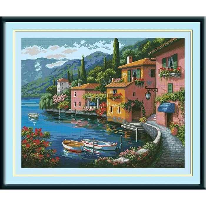 Promo kristik pemandangan pelabuhan (20844) Berkualitas