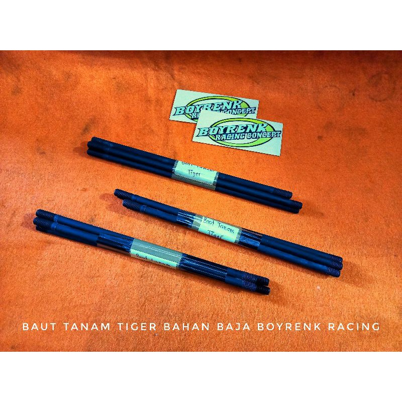 BAUT ANCER SUNDUK BAUT TANAM TIGER SET BAHAN BAJA - BOYRENK RACING CONCEPT