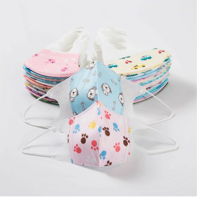 Masker Duckbill Anak | Masker Anak Duckbill 3ply | Masker Duckbill Bayi Motif Lucu | Duckbill BTS 1 Box isi 50Pcs (Umur 0-3 tahun) dan (Umur 4-12)