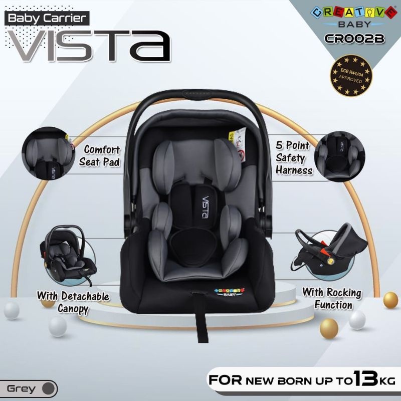 Car Seat Creative Baby Vista Baby Carrier CR001B Kursi Bayi Perlengkapan Bayi