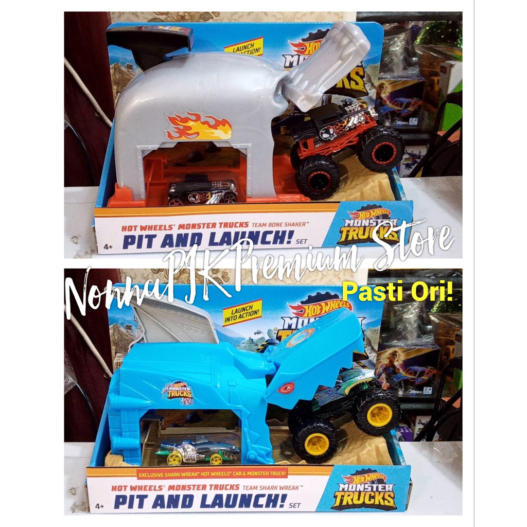 hot wheels monster truck shark wreak