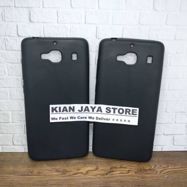 Slim Blackmatte Case Xiaomi Redmi 2/ Redmi 2s Bahan Tipis Nan Elegant