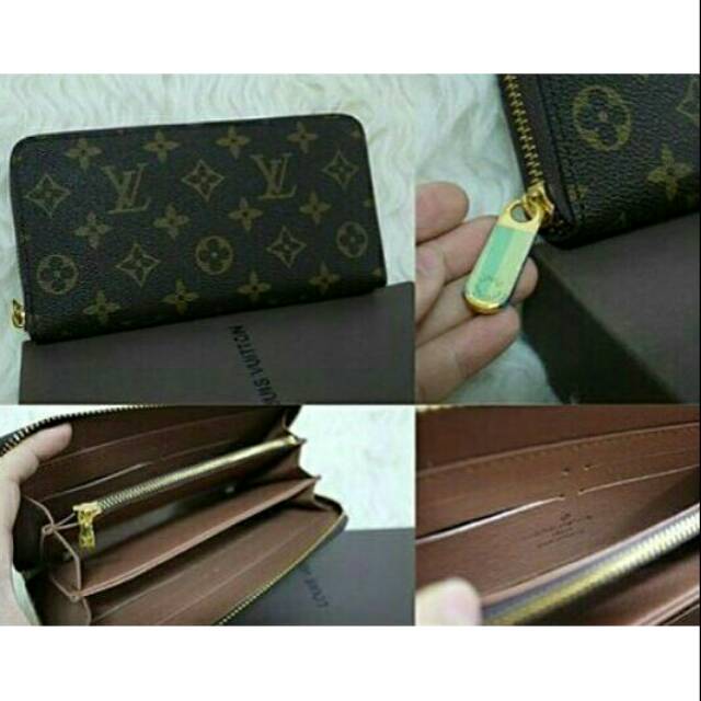 Dompet lv 1 resleting ll dompet branded ll louis vuitton 60017 ll dompet wanita cantikk
