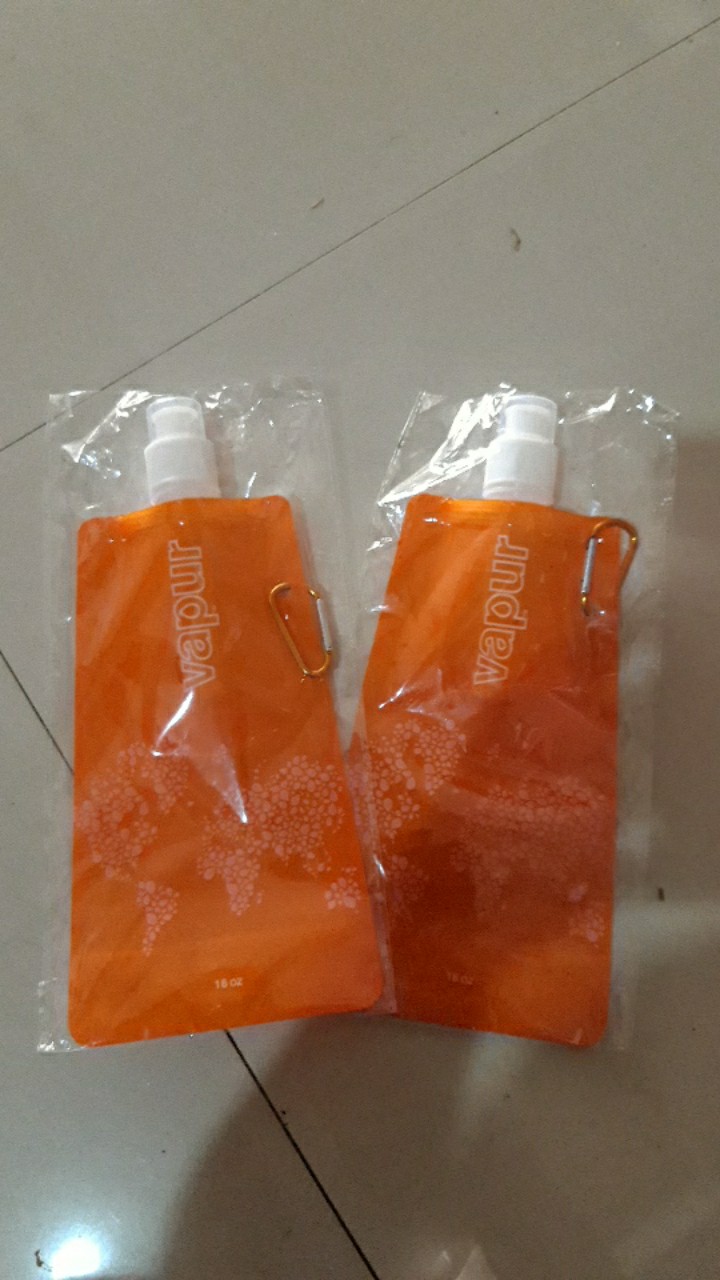 Botol Minum Vapur Botol Air Lipat Portable Bottle Bpa Bahan Kuat Tidak Mudah Bocor