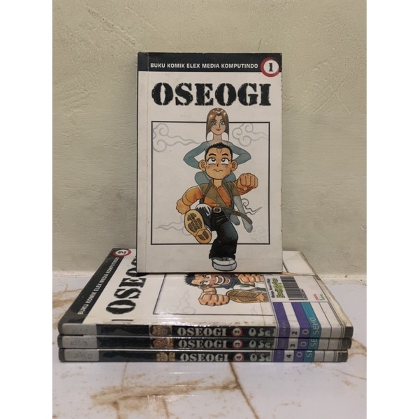 jual komik oseogi 1-4 tamat kondisi bekas rental