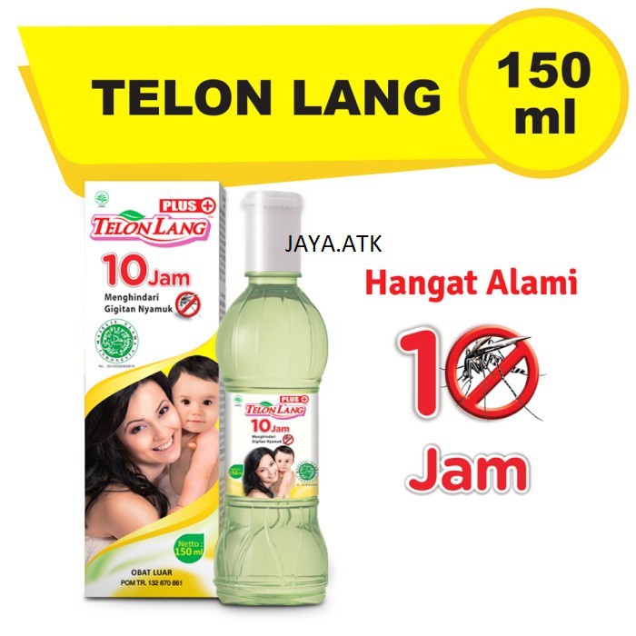 MINYAK TELON LANG ANTI NYAMUK MINYAK TELON CAP LANG PLUS TRIPLE ACTION ANTI NYAMUK 150 ML