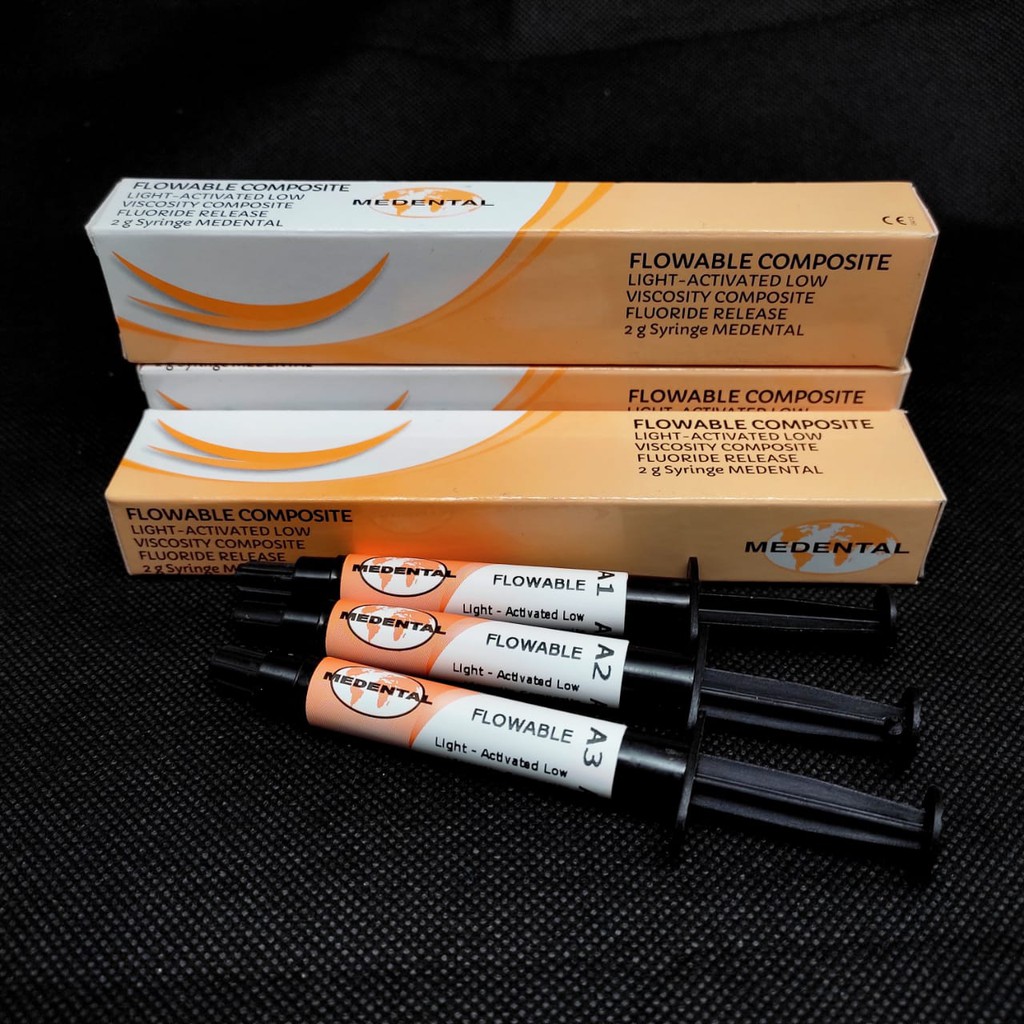 Jual DENTA COMPOSITE KOMPOSIT COMPOSIT FLOW / FLOWBLE TAMBALAN GIGI ...