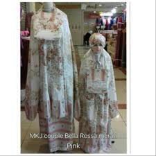 Mukena Couple ibu Dan anak Bahan katun Jepang Original Bahan Adem kualitas Bagus