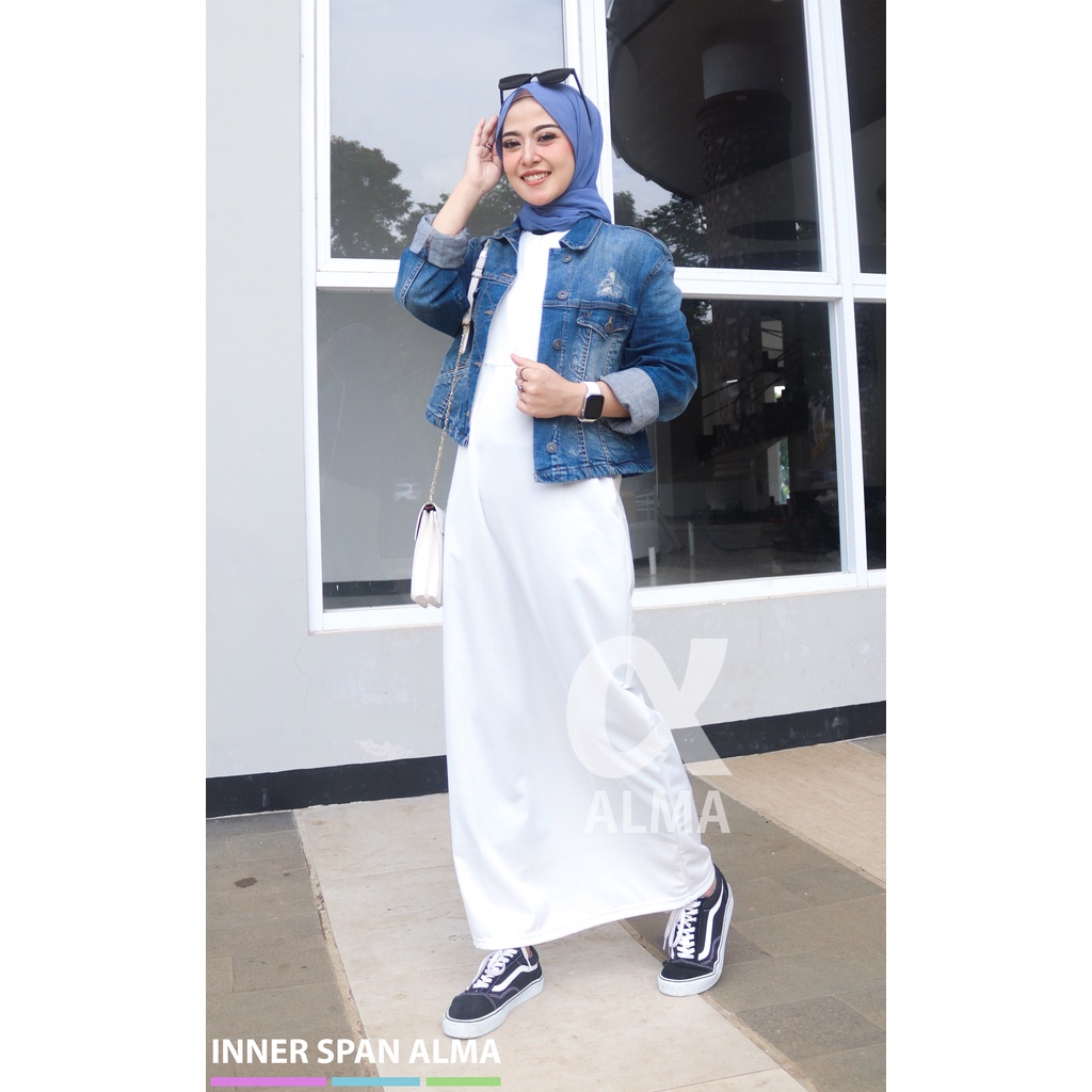 ( BISA COD ) INNER SPAN DRESS BUSUI SIZE S M L XL XXL