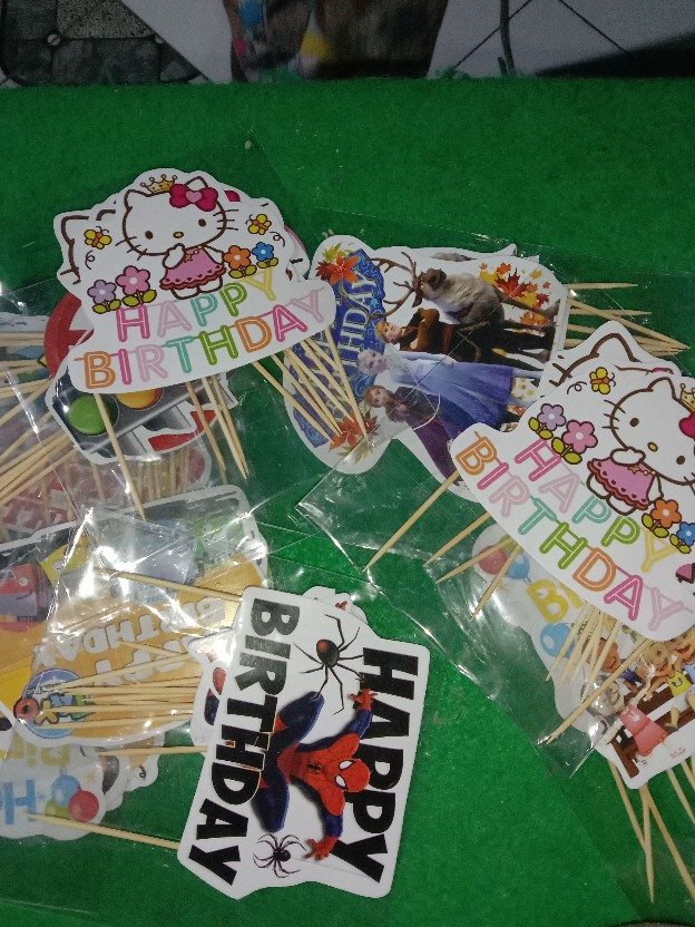 Cake Topper Lol ( 1set Isi 11pcs)