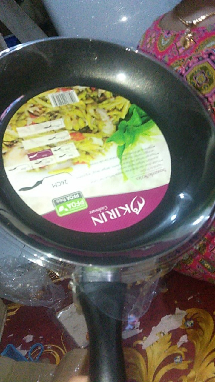 Kirin Sasando Frypan 26cm Anti Lengket Classic 1.9mm - Hijau